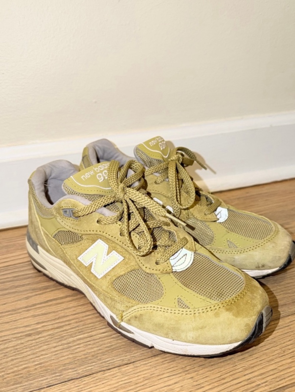 New Balance 991 Made in England UK 'Desaturated' Sneakers WNM 8 MEN 7